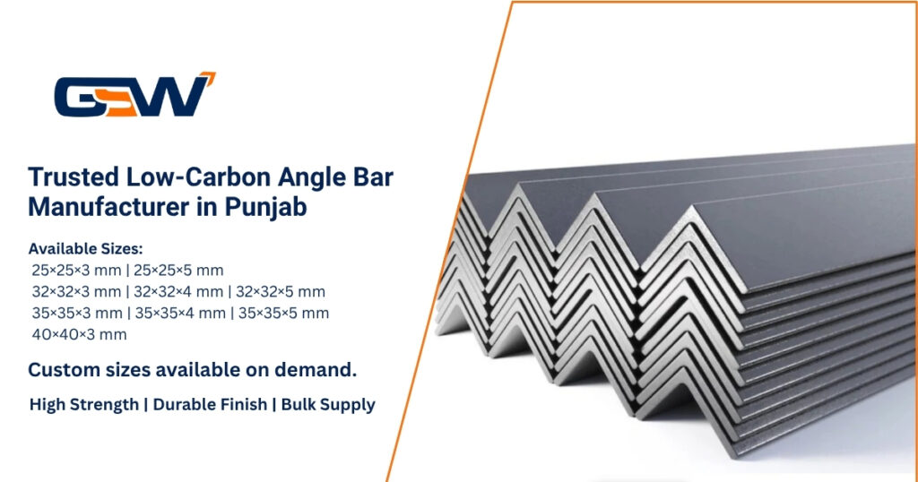 Low-Carbon Angle Bar Manufacturer in Punjab